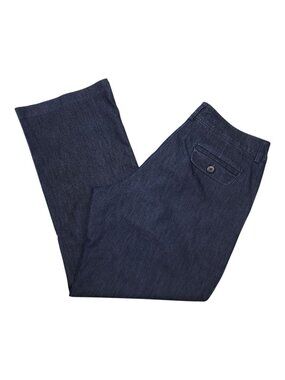 Lee Womens Natural Bootcut Denim Jeans Size 16 Medium Lightweight Wide Leg
